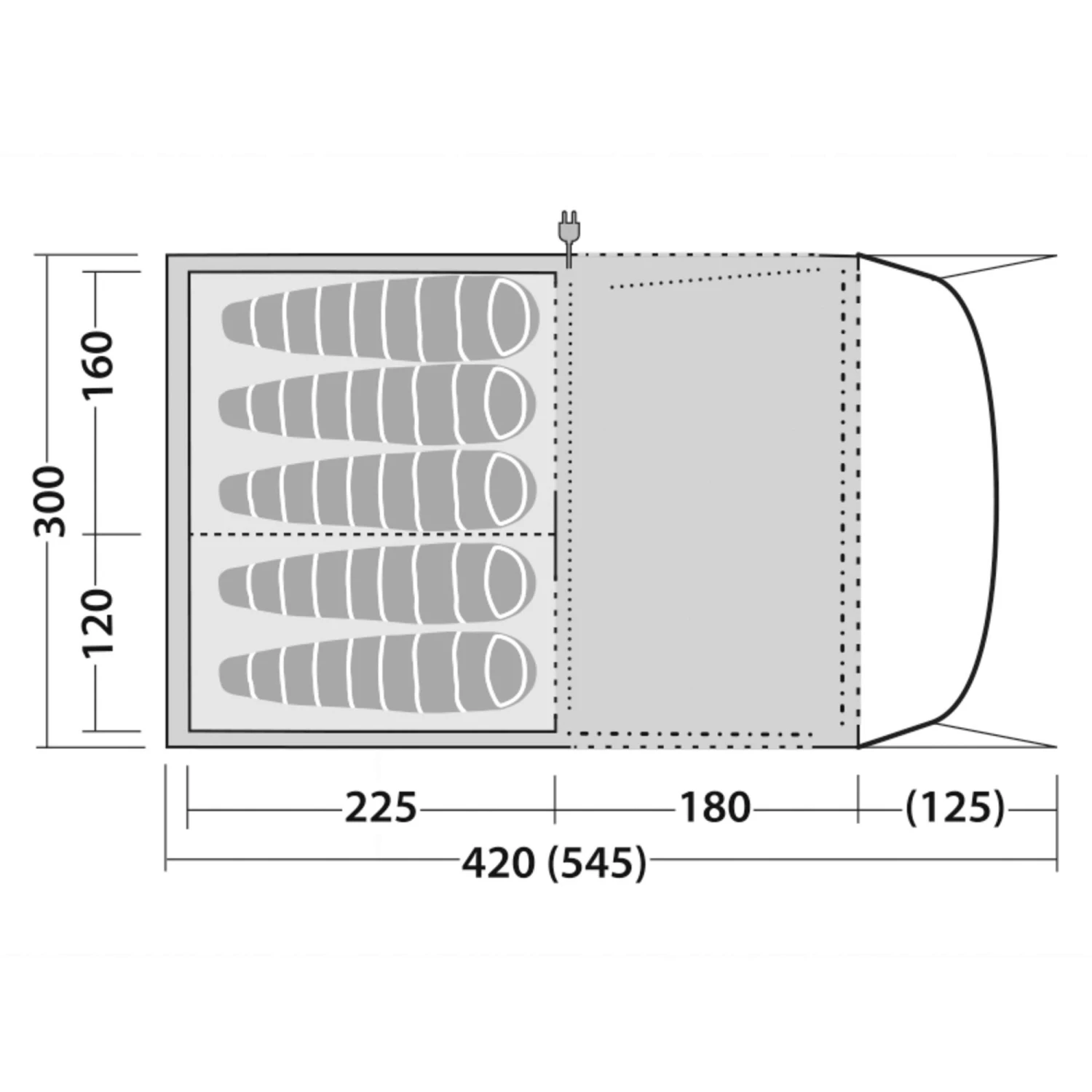 Robens WOLF MOON 5XP - Familienzelt - Image 10