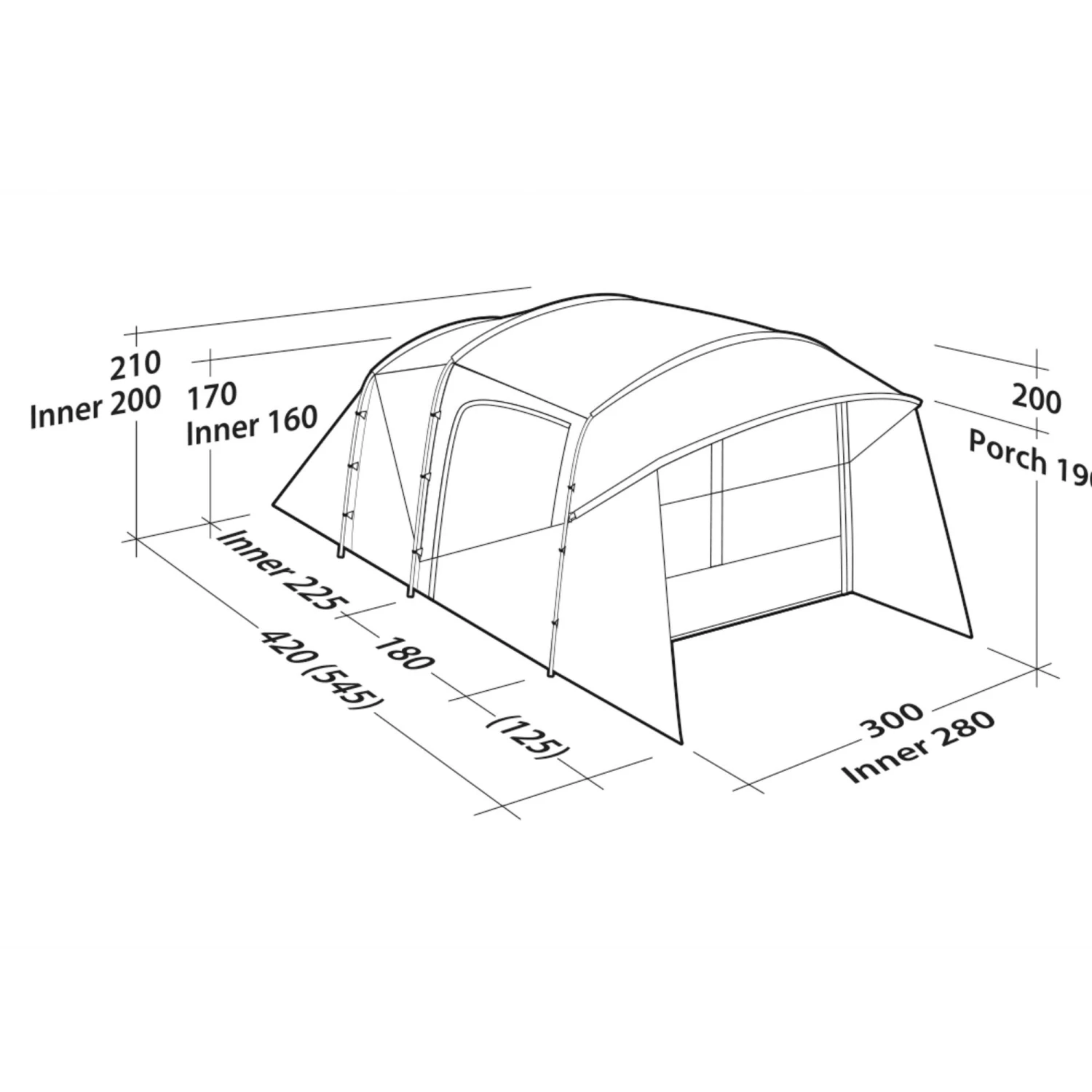 Robens WOLF MOON 5XP - Familienzelt - Image 12